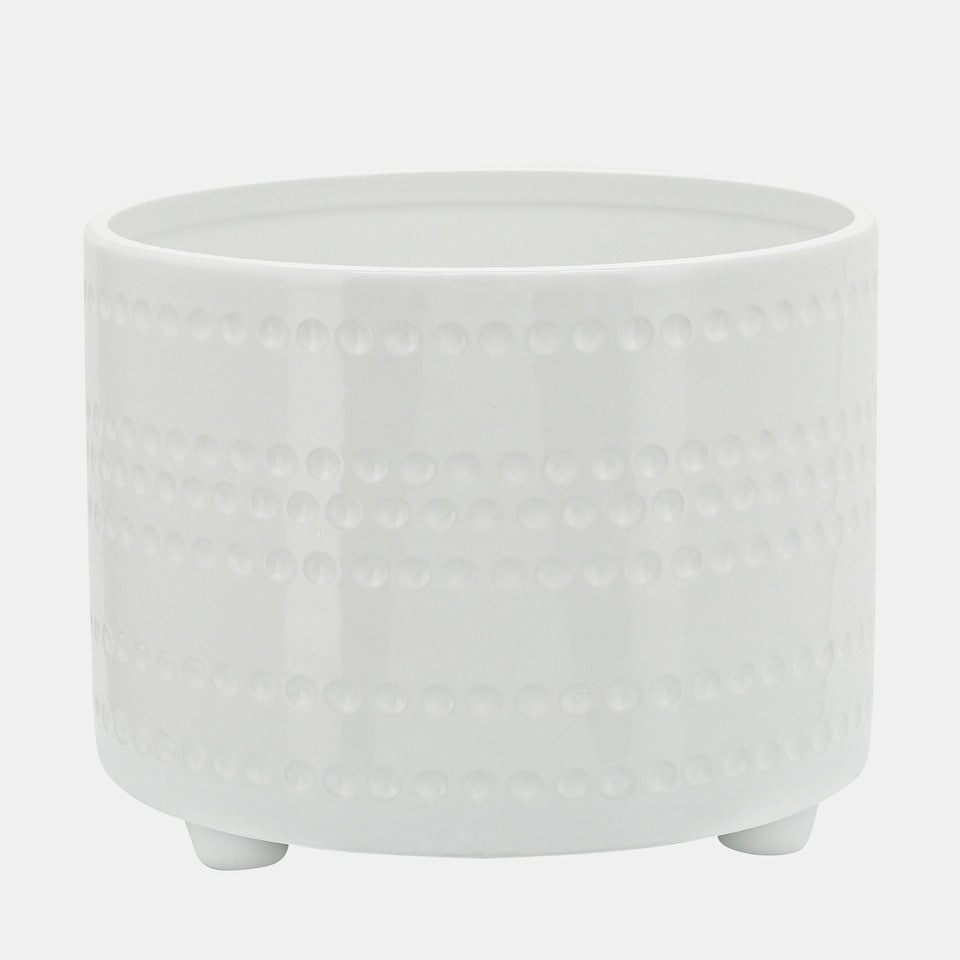 SWIRL FOOTED PANTERS SET/2 10/8" (25/30cm)