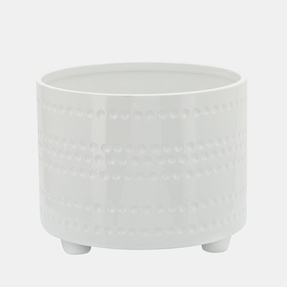 SWIRL FOOTED PANTERS SET/2 10/8" (25/30cm)