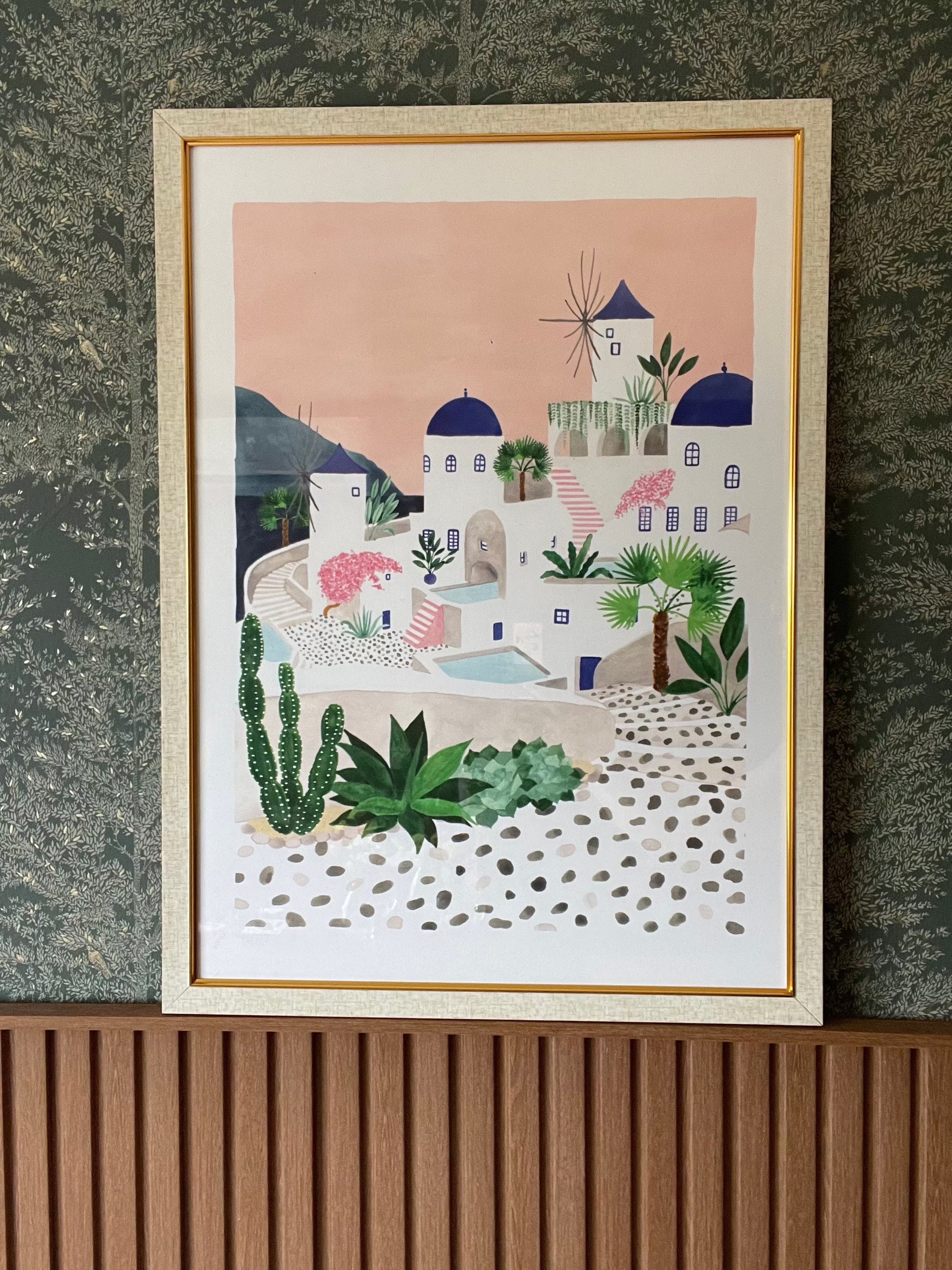 SANTORINI PRINT 50 X 70CM