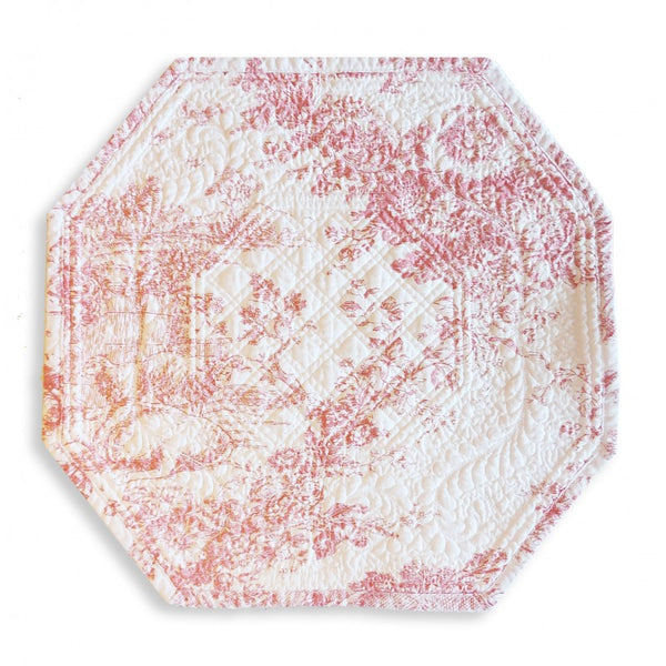 BAJO PLATO BOUTI ROSA 15 X 15