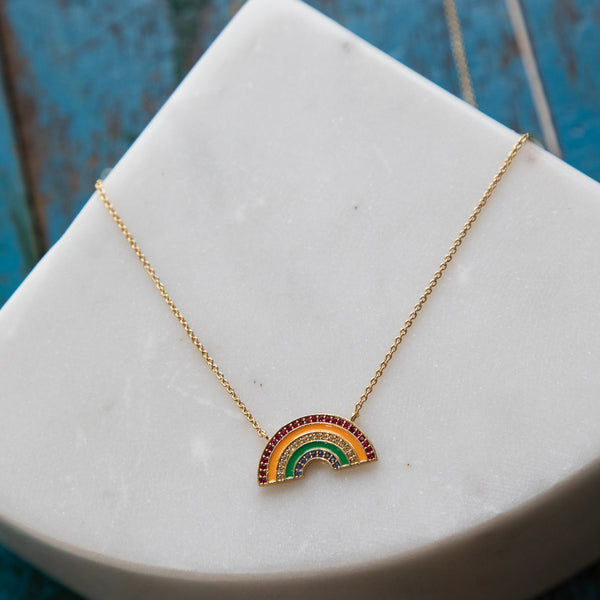 GOLD SIMPLE REINBOW