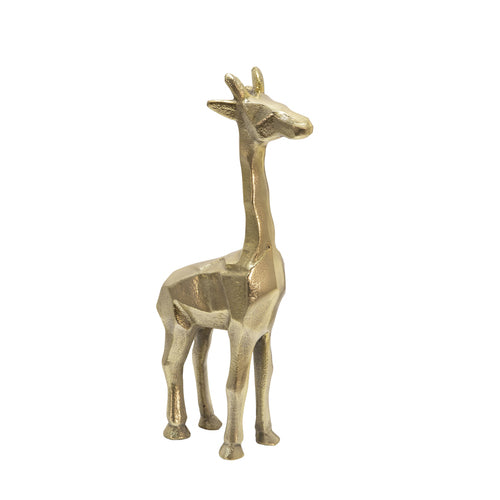 ALUMINIUN 12"GIRAFFE GOLD