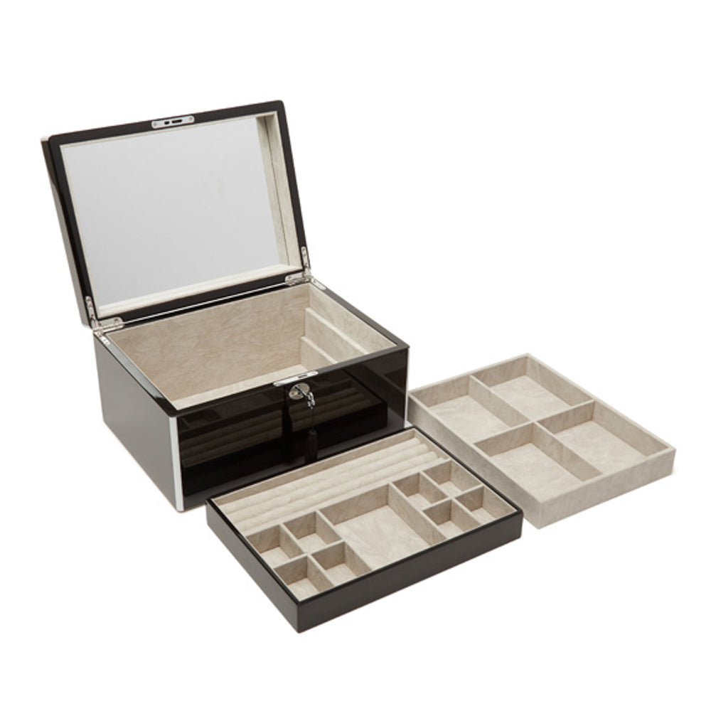 LAUREL JEWELRY BOX BLACK