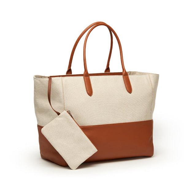 CAPRI TOTE BAG WITH POUCH