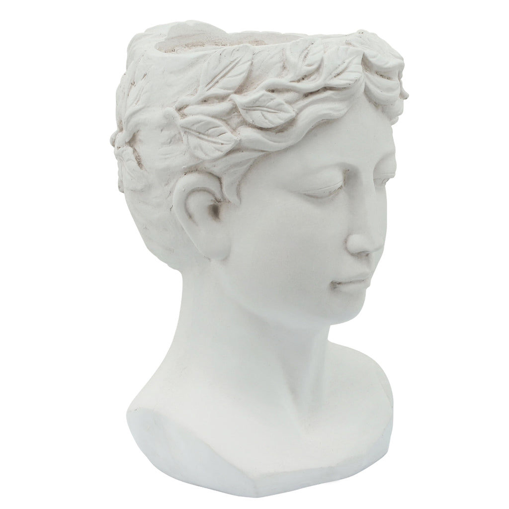 LADY HEAD PLANTER WHITE