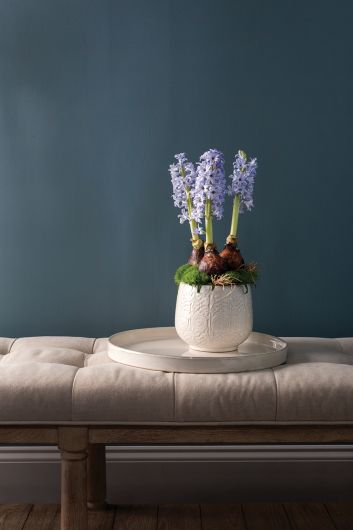 FRANCIS POT 6X4.75 WHITE