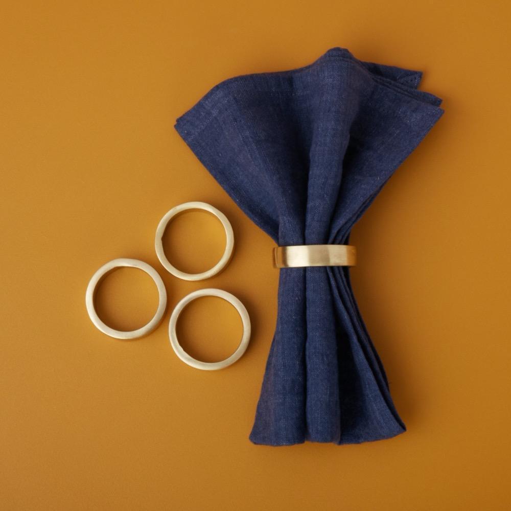 CIRCLE NAPKIN GOLD