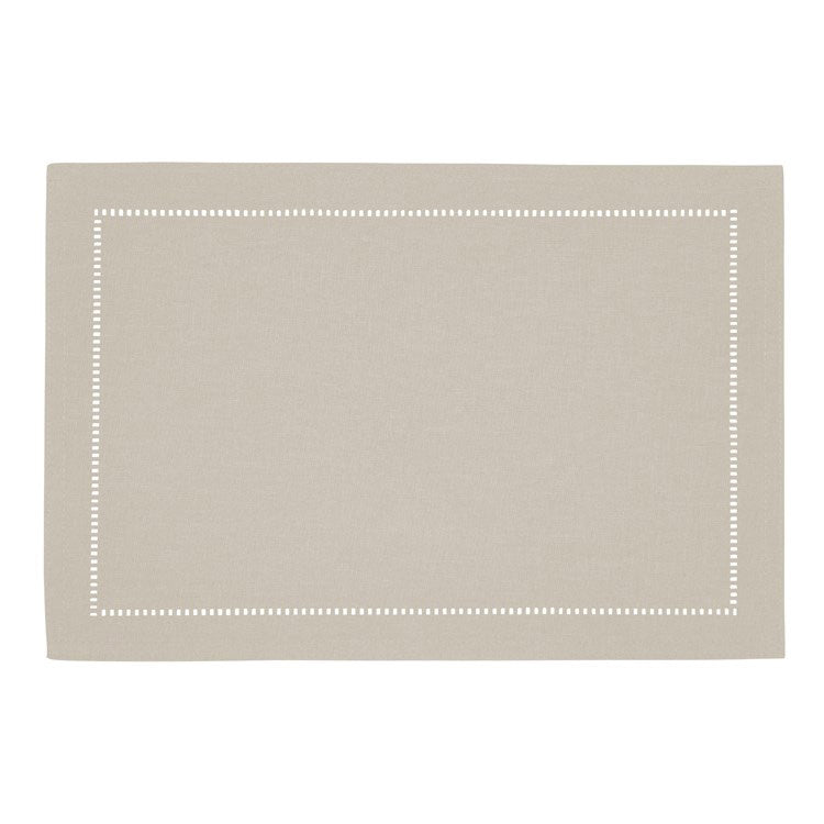 LINEN LOOK PLACEMAT LINE 13X19"