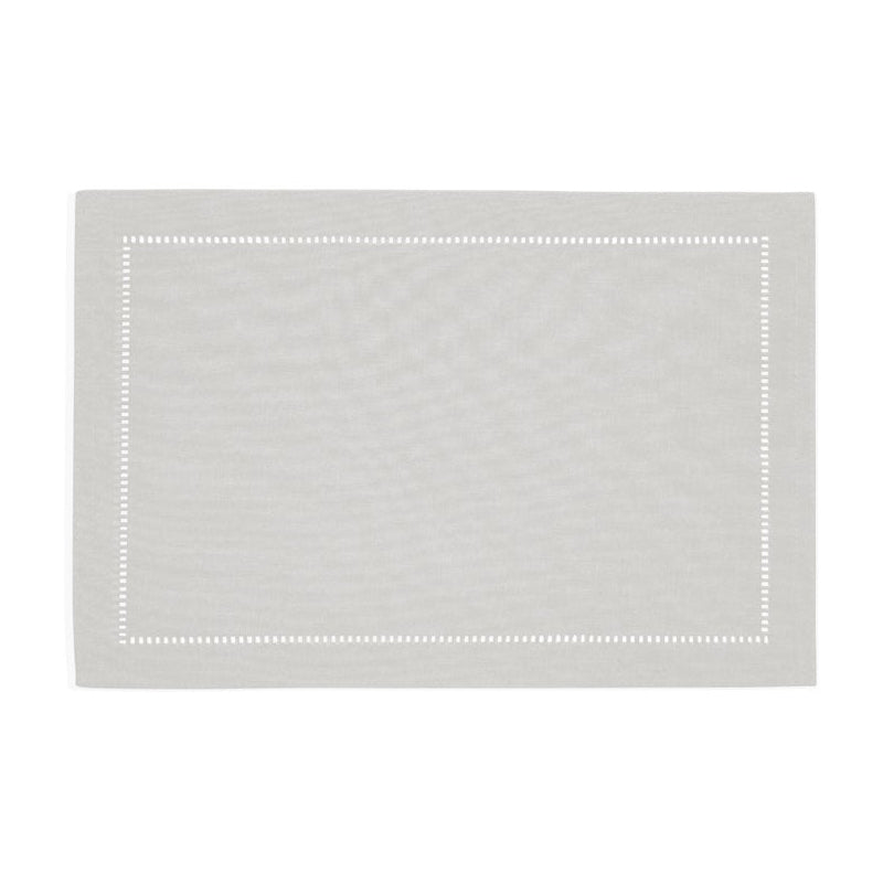 LINEN LOOK LIGHT GRAY 13X19"