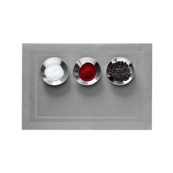 LUSTRE PLACEMAT SILVER 13X19