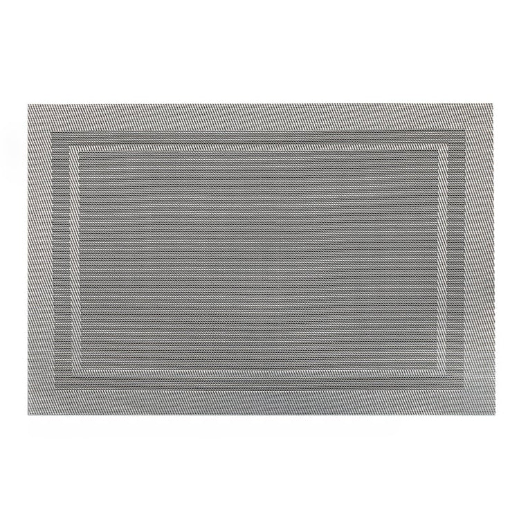 LUSTRE PLACEMAT SILVER 13X19"