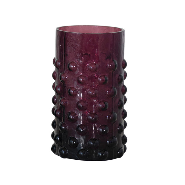 HOBNAIL DRINKING GLASS 12oz