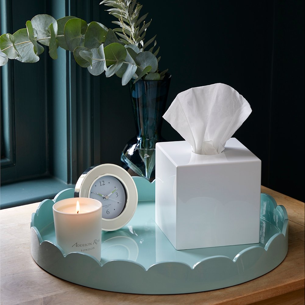 SCALLOPED TRAY DE NIL 20 x 20 x 2"