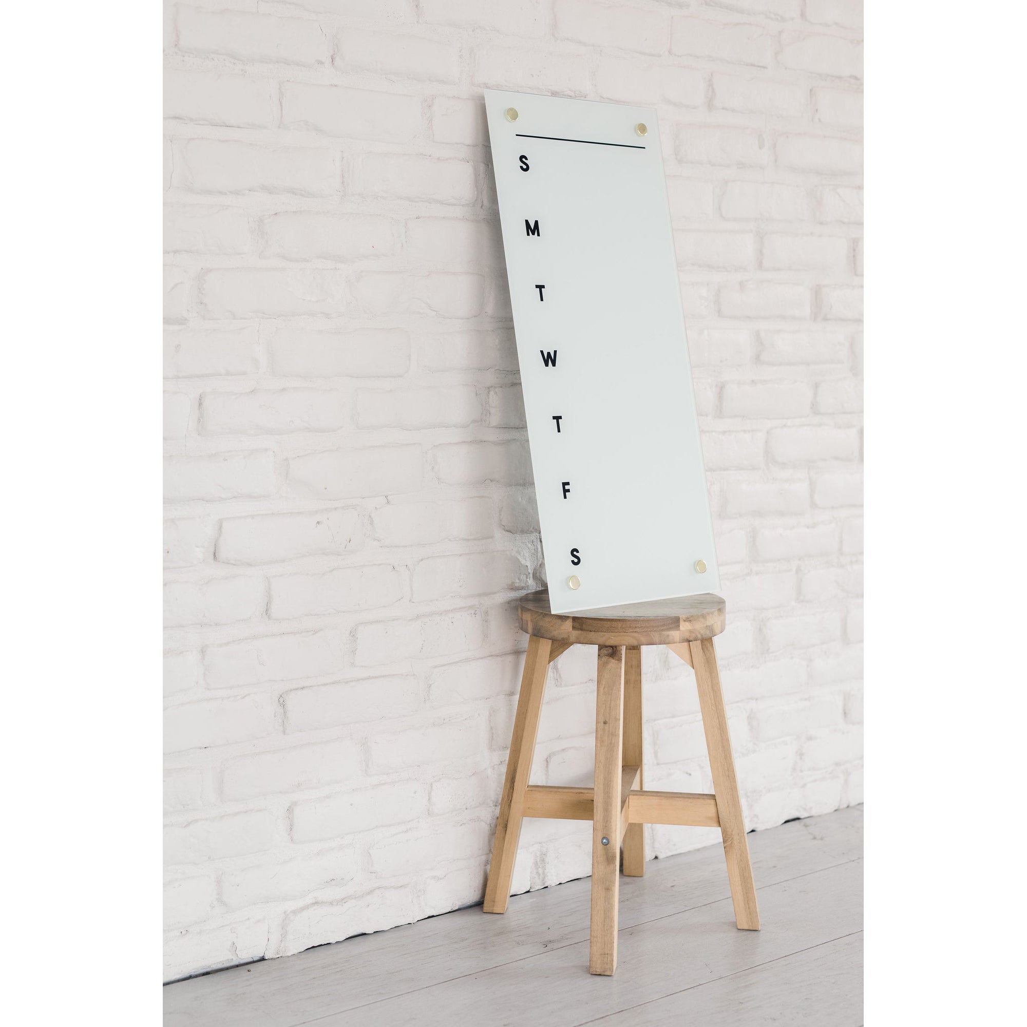 DAYS OF THE WEEK GLASS 28X12"