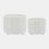 SWIRL FOOTED PANTERS SET/2 10/8