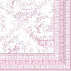 MANTEL TOILE ROSA 96X62