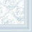 MANTEL TOILE CELESTE 77X50