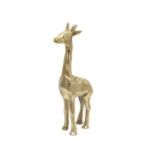 ALUMINIUN 12"GIRAFFE GOLD