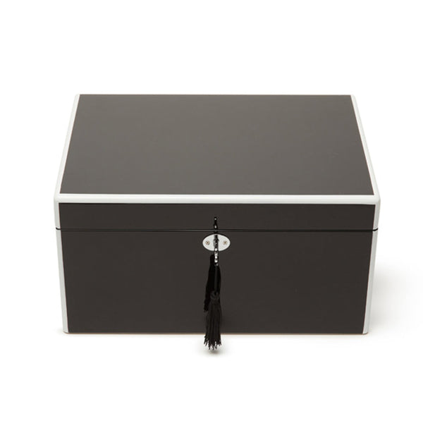 LAUREL JEWELRY BOX BLACK