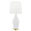 TABLE LAMP W USB WHITE 31