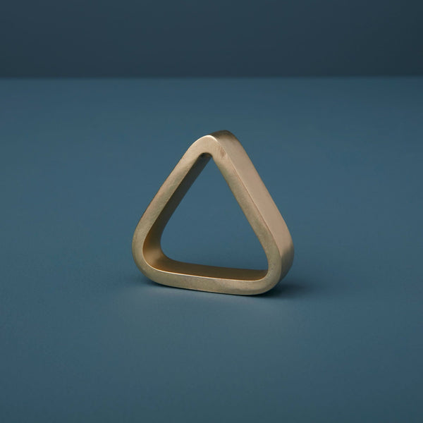 TRIANGLE NAPKIN GOLD