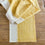 LINEN KITCHEN RUNNER YELLOW