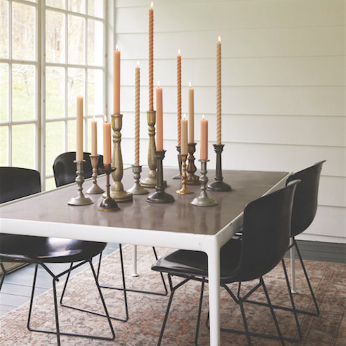 FANCY TAPER CANDLES 18 PETAL