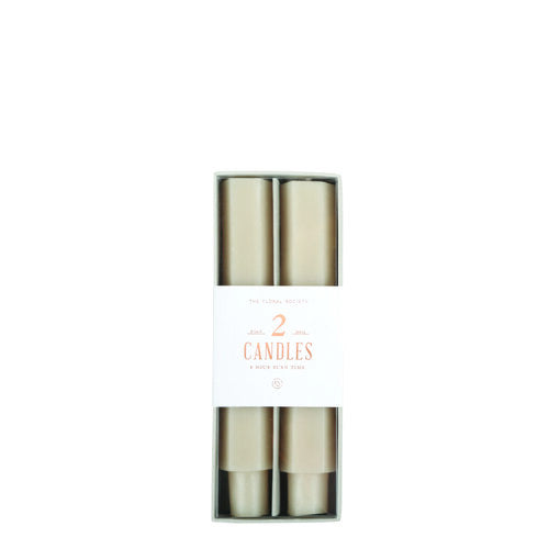 FANCY TAPER CANDLES 6 PARCHMEN