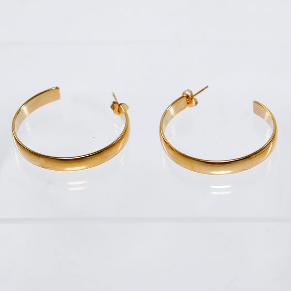 HOOP EARRINGS GOLD SM