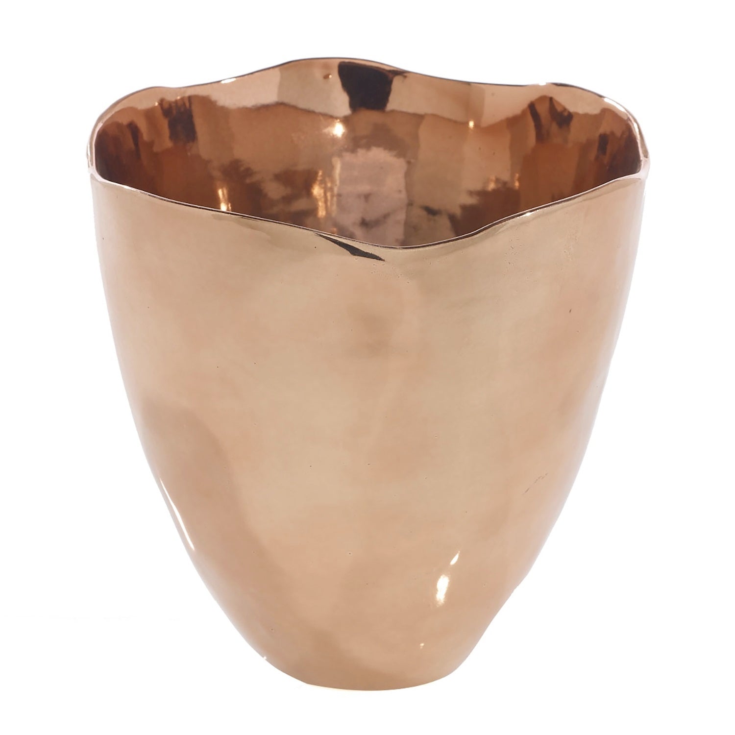 ROSIE POT 6.5" x 7" ROSE GOLD