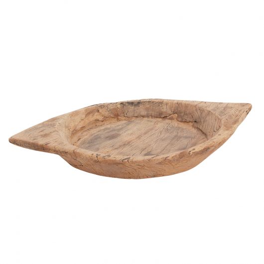 AGED WOODEN TRAY 23.75 x 16.0 x 2.5