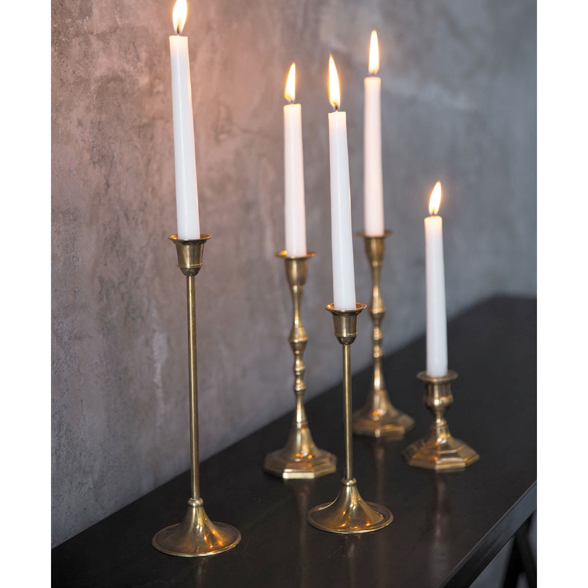 ANTIQUE CANDLESTICK 3.25 X 11