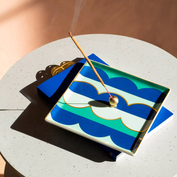 RIVIERA WAVE Blue 6x6"