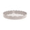 SCALLOPED TRAY CAPUCCINO 20 x 20 x 2