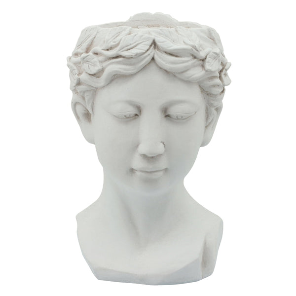 LADY HEAD PLANTER WHITE