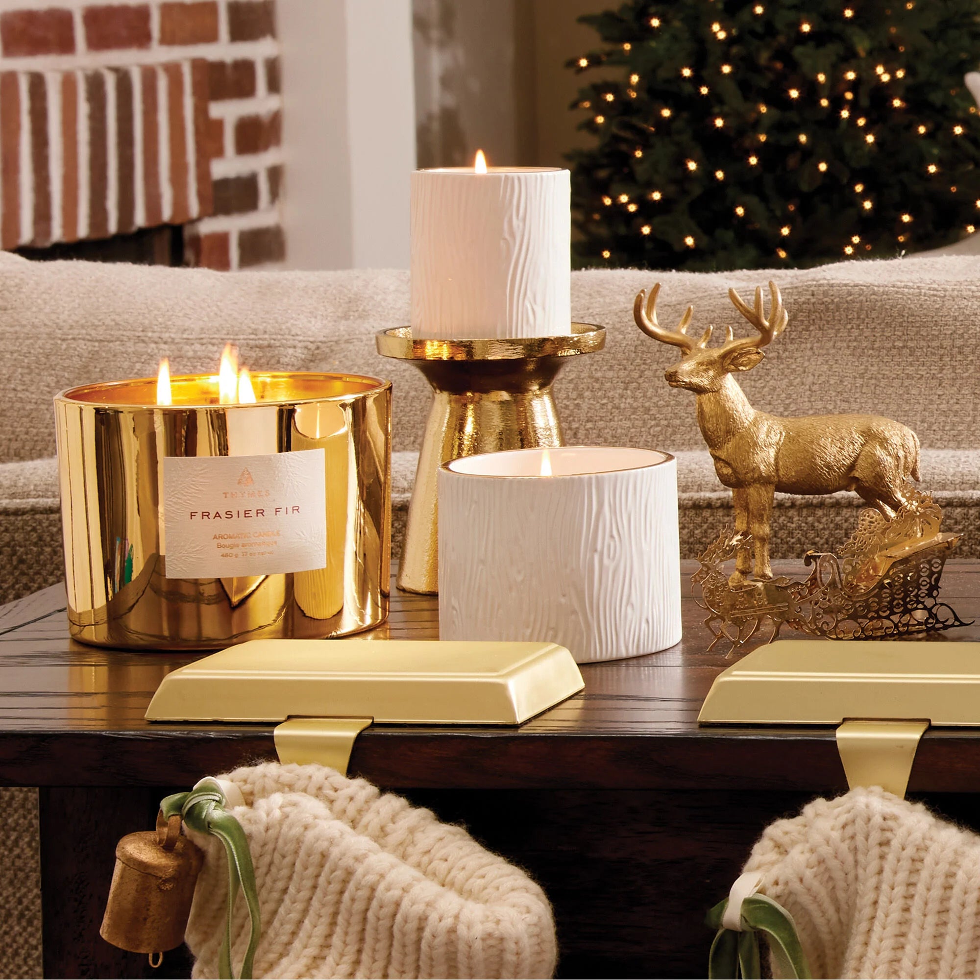 FRASIER FIR GOLD 3-WICK 17.0 OZ NET WT / 480 G