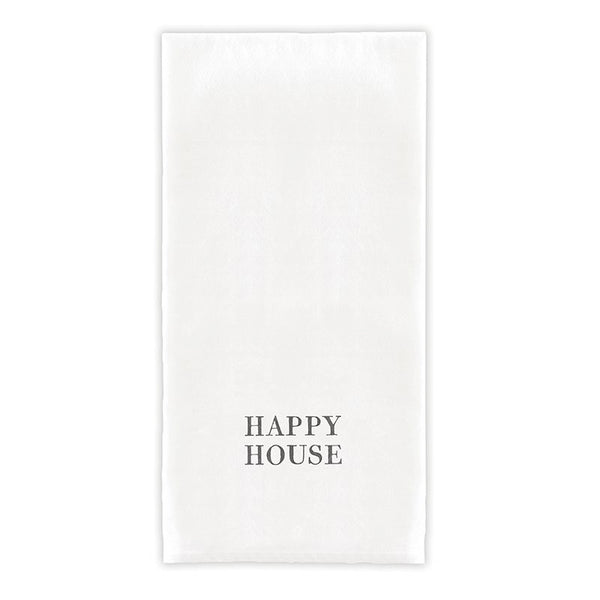 HAPPY HOUSE DINNER NAPKIN SET4