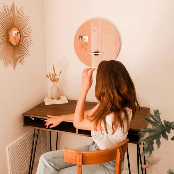 UTAH CLAY ROUND GLASS 18"