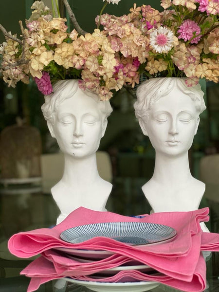 ACROPOLIS VASE 7.5"x 6.25"x 14