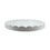 SCALLOPED TRAY WHITE 20 x 20 x 2